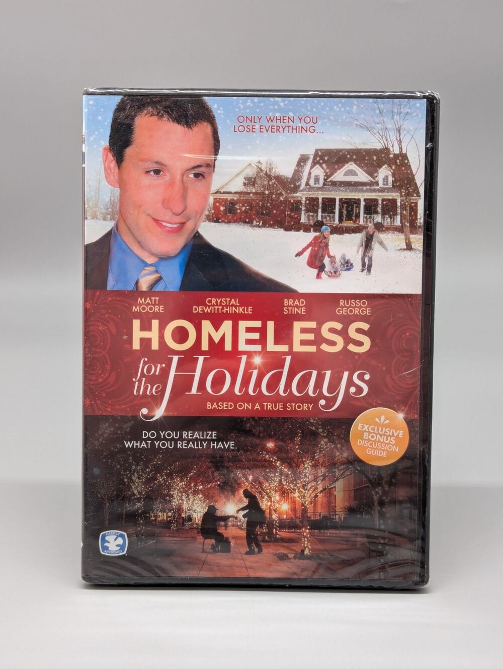 Homeless for the Holidays & Discussion Guide(DVD, 2010)